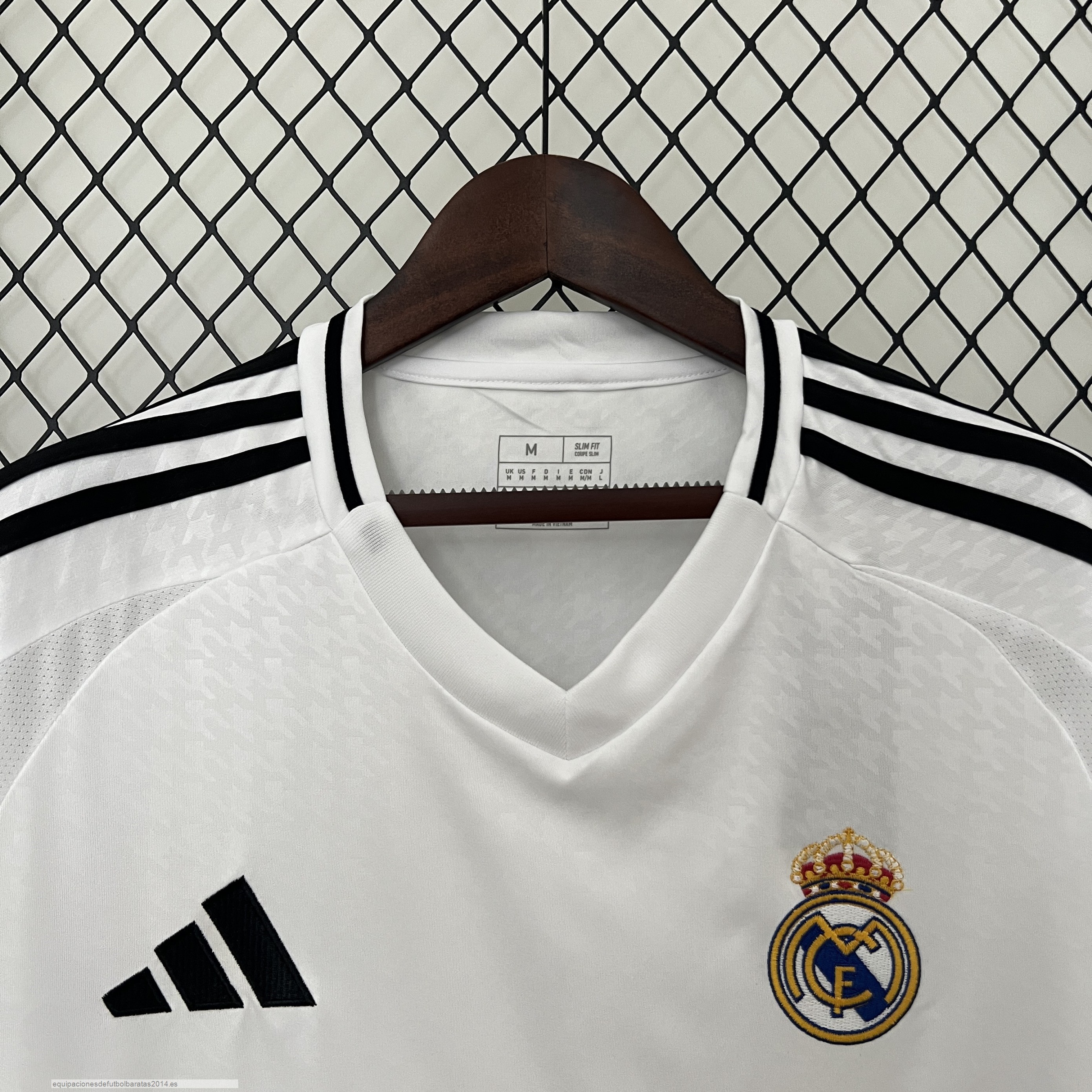 Nuevo Tailandia 1ª Camiseta Real Madrid 24/25 Blanco Baratas